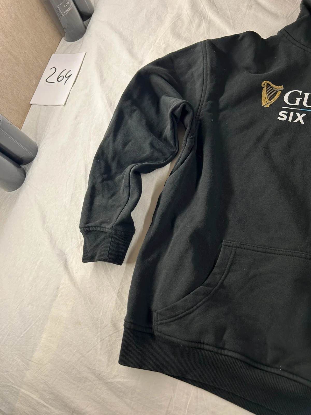 Zwarte Guinness Six Nations rugby's grootste kampioenschap hoodie trui maat xl – photo 6